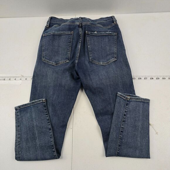 Agolde Los Angeles Premium High Rise Skinny Jeans A018 E-843 Blue Denim Size 28 - Picture 3 of 13